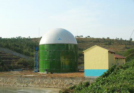 湖北楚越畜牧規模養殖場大型沼氣集中供氣工程