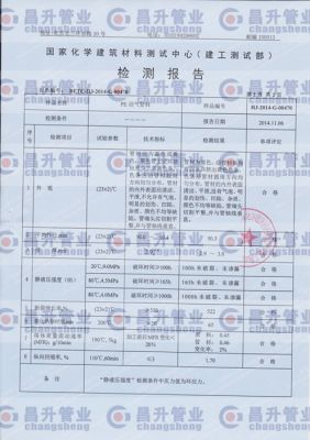 Test report