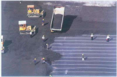 塑料冷卻管施工現場